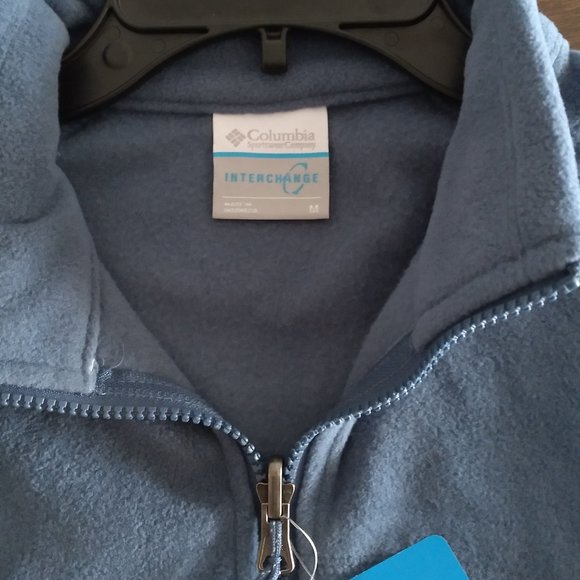🆕 Columbia Men's Fleece Falls II Full Zip, Medium - Dark Mountain. NWT, Auth. - Picture 4 of 7